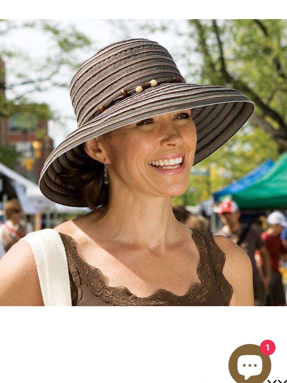 Wallaroo Breton Wide Brim Sun Hat